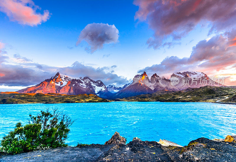 智利巴塔哥尼亚Torres del Paine -南美麦哲伦地区南巴塔哥尼亚冰原